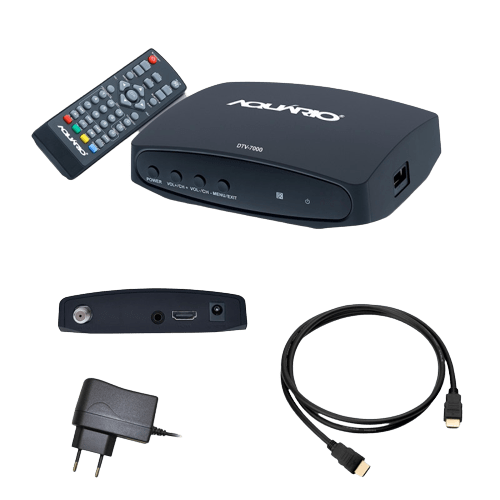 Conversor E Gravador Digital Aqu Rio Dtv S Full Hd Brasil