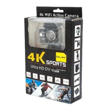 Câmera 4K Sport Action Ultra Wifi Hd Prova Dágua