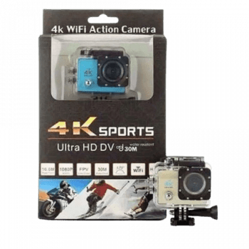 Câmera 4K Sport Action Ultra Wifi Hd Prova Dágua