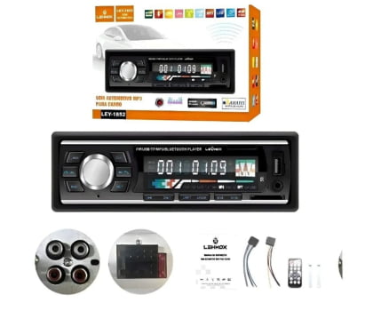 Som Automotivo Bluetooth Lehmox Ley-1852