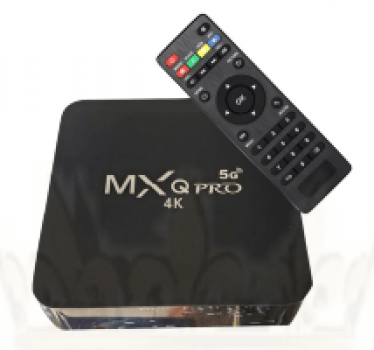 TV BOX MXQ PRO 5G 4k 512gb Placa Azul